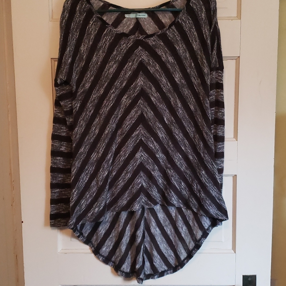 Black and Grey Sweater